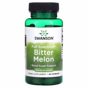 Swanson, Full Spectrum Bitter Melon, 500 mg, 60 Capsules